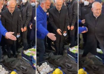 Kılıçdaroğlu ile esnaf arasında ‘kırmızı halı’ diyaloğu