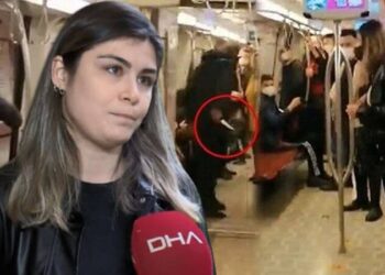 Metroda bıçakla tehdit edilen kadın konuştu