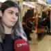 Metroda bıçakla tehdit edilen kadın konuştu