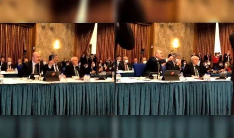 Meclis’te tansiyon yükseldi: Soylu terk etti