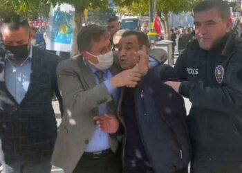 İYİ Partili Lütfü Türkkan ile yurttaş arasında ‘küfür’ gerilimi