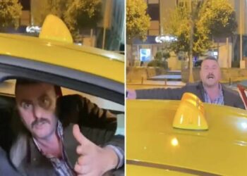 Taksiciden gazeteciye tehdit: Kafana sıkarım