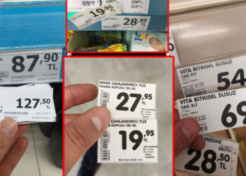 A101’de zam fırtınası: Etiketler tek tek değiştirildi