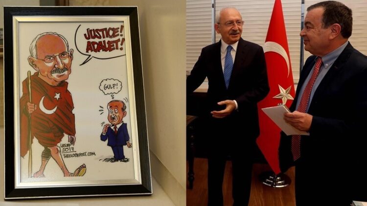 Kılıçdaroğlu makam odasının kapısını açtı: İşte dikkat çeken obje ve tablolar