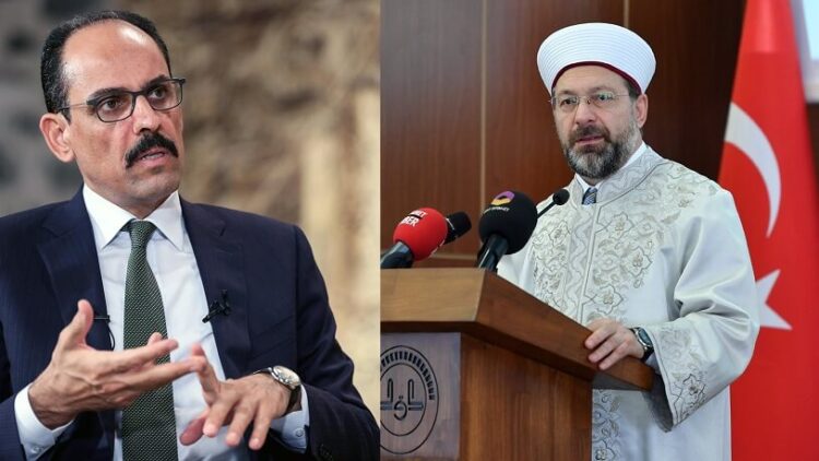Diyanet’ten İbrahim Kalın ve Ali Erbaş’ın kitaplarını zorla aldırma kararı