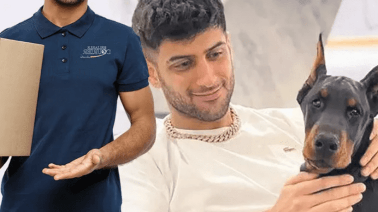 Reynmen’in başı dertte: Köpeği eve gelen kuryeyi ısırdı!