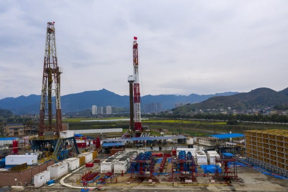 Çin’deki büyük kaya gazı sahasında üretim rekor seviyeye ulaştı