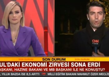 Canlı yayında dikkat çeken anlar: Faiz kararını ağzından mı kaçırdı?