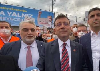 İmamoğlu’na Kartal’da görkemli karşılama: Asla yalnız yürümeyeceksin