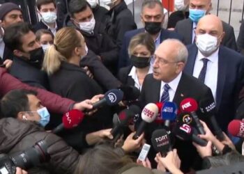 Kılıçdaroğlu’ndan TÜİK önünde sert sözler: Kapıyı açmadılar