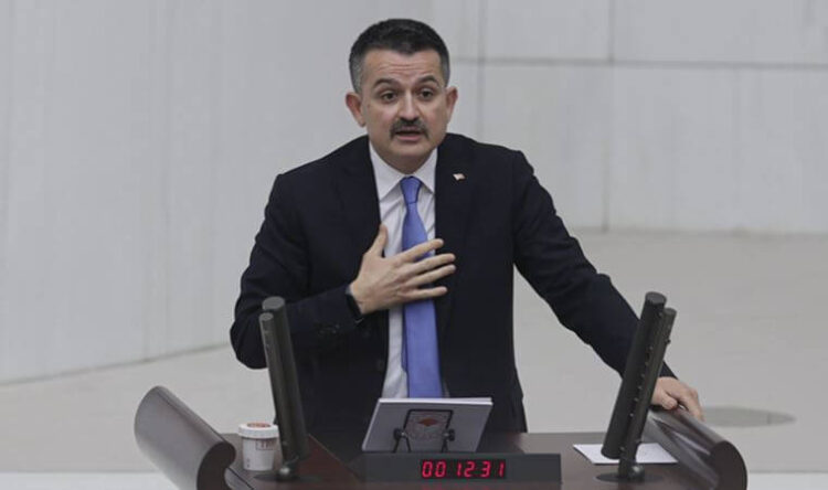 Bakan Pakdemirli’ye sunulan rüşvet dosyası TBMM’de