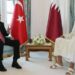 Cumhurbaşkanı Erdoğan, Katar Emiri Al Sani ile görüştü