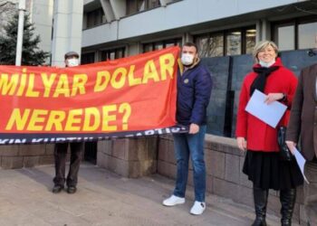 Merkez Bankası önünde eylem: 7 milyar dolar nerede?