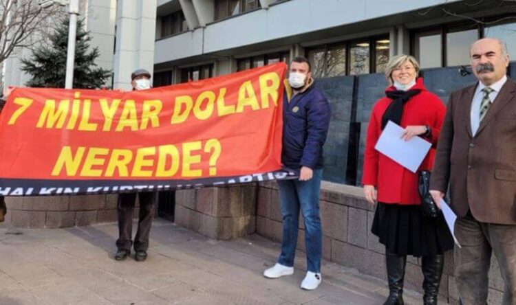 Merkez Bankası önünde eylem: 7 milyar dolar nerede?