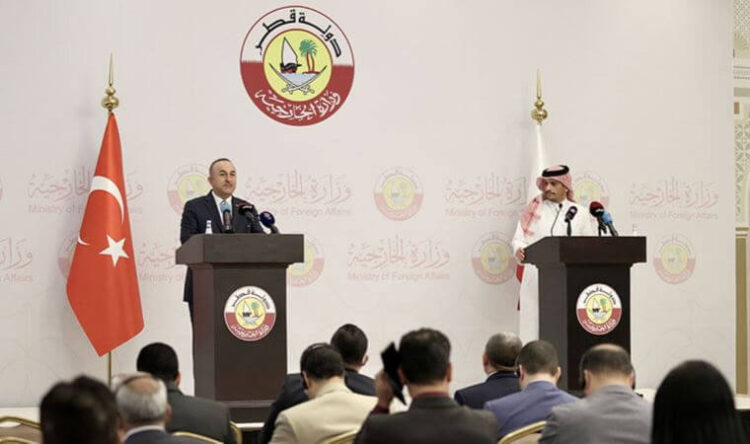 Çavuşoğlu ile Katarlı mevkidaşı arasında gerilim: İşte TRT’ye yayını kestiren soru