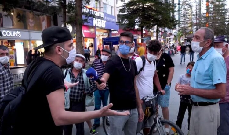 Röportaj yaptı, tutuklandı