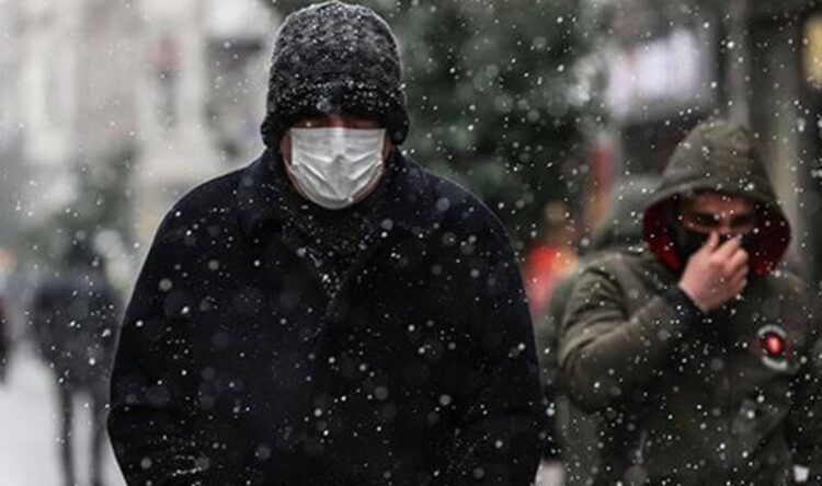 İstanbul’da kısa süreli yoğun kar yağışı