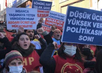 Asgari ücret eylemi: Yurttaşlar isyan etti!