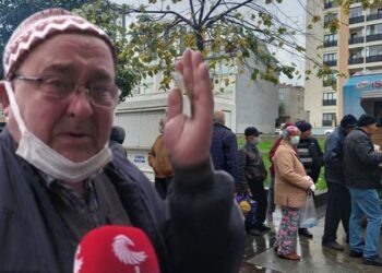 Ekmek kuyruğunda yürek yakan isyan