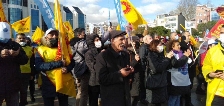 KESK’ten İstanbul’da miting: ‘Halktan yana bütçe istiyoruz’