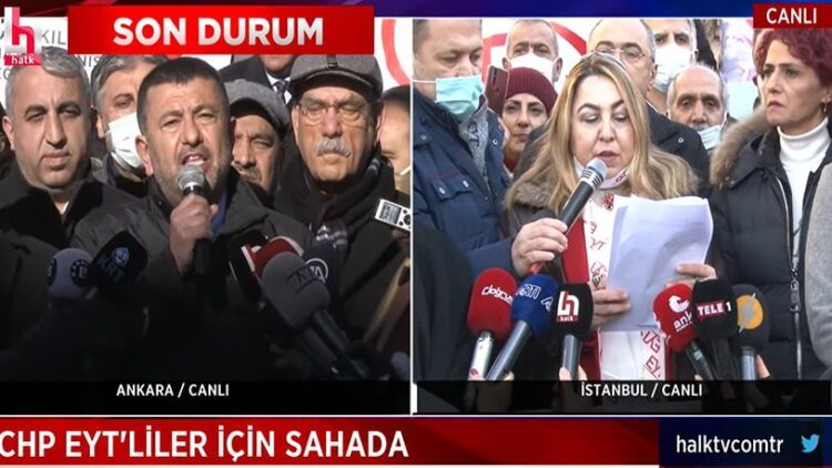 CHP, 81 ilde alanlarda: EYT’liler lütuf istemiyor, hakkını istiyor