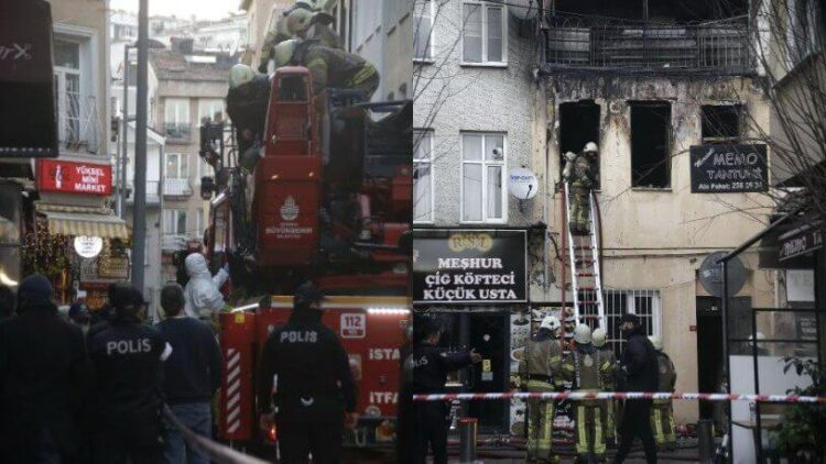İstanbul’da feci yangın: Mahsur kalan 85 yaşındaki kadın hayatını kaybetti