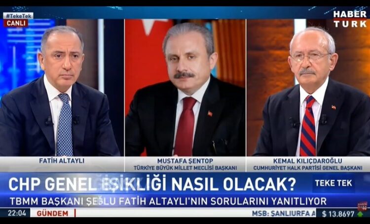 Kılıçdaroğlu ve Şentop arasında canlı yayında MEB ziyareti tartışması
