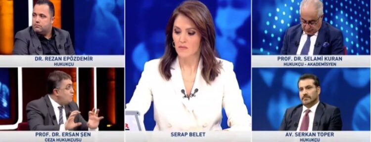 Canlı yayında ilginç anlar… Rezan Epözdemir “aman hocam”