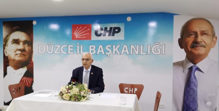 CHP Milletvekili Kılınç, Düzce’de yerel medya ile buluştu