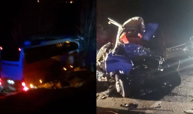 Sivas’ta yolcu otobüsü kamyonetle çarpıştı: Ölüler ve yaralılar var