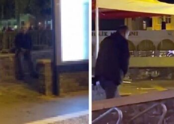 Sokak ortasında öğrencileri izleyerek mastürbasyon yaptı