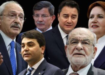 Altı muhalefet partisi bir araya geliyor…