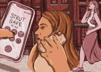 Eve yalnız yürüyen kadınlar için telefon hattı