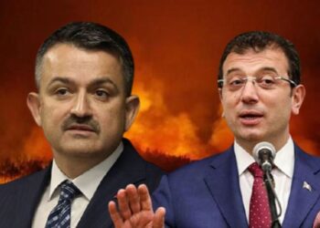 Pakdemirli orman yangınlarını unuttu, İmamoğlu’nu eleştirdi