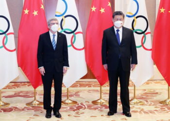 Xi, Uluslararası Olimpiyat Komitesi Başkanı Thomas Bach ile görüştü