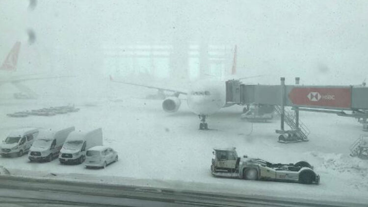 İstanbul Havalimanı’nda çökme meydana geldi