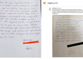 Migros ‘hırsızlık’la suçlanan işçiye yazdırılan yeni mektubu paylaştı