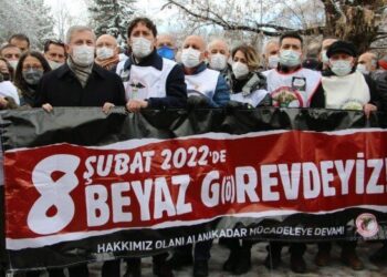 Türkiye’nin dört bir yanında hekimler iş bıraktı: Hakkımızı istiyoruz