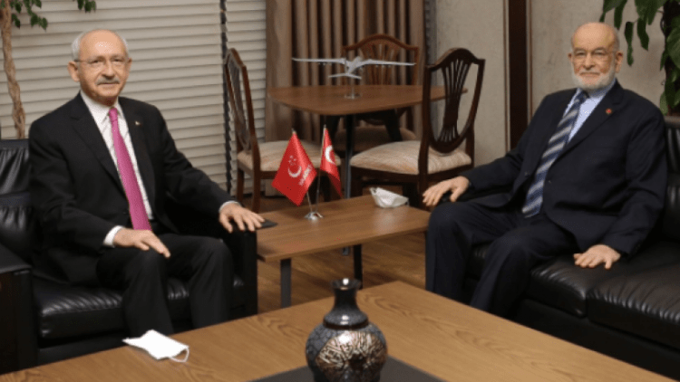 Kılıçdaroğlu’ndan Temel Karamollaoğlu’na sürpriz ziyaret