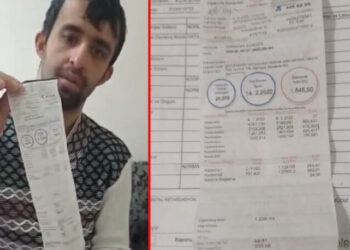 900 lira engelli maaşı ile geçinen yurttaşa gelen fatura şoke etti