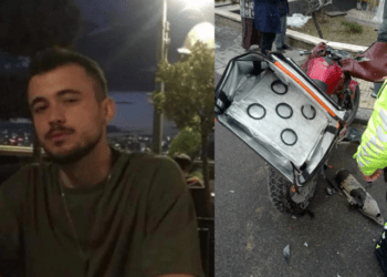 Otomobilin çarptığı 22 yaşındaki motokurye hayatını kaybetti