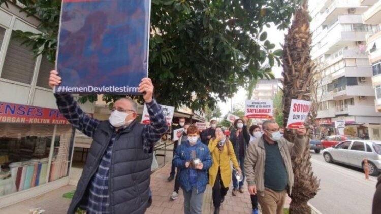 Zamları protesto eden 29 yurttaş hakkında soruşturma