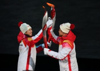 Geleneksel Çin kültürü, Kış Olimpiyatları meşalesinin tasarımına ilham verdi