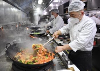 Çin’de ikram firmalarının sayısı 2021 yılında yüzde 25,5 arttı