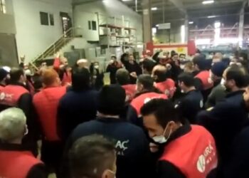 Eskişehir’de metal işçileri iş bıraktı