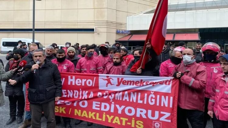 Motorlu kuryelerin protestosu 14. günde: İşte istedikleri net rakam
