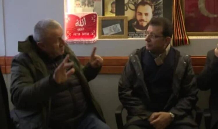 Ekrem İmamoğlu, 15 Temmuz şehidinin babasını ziyaret etti