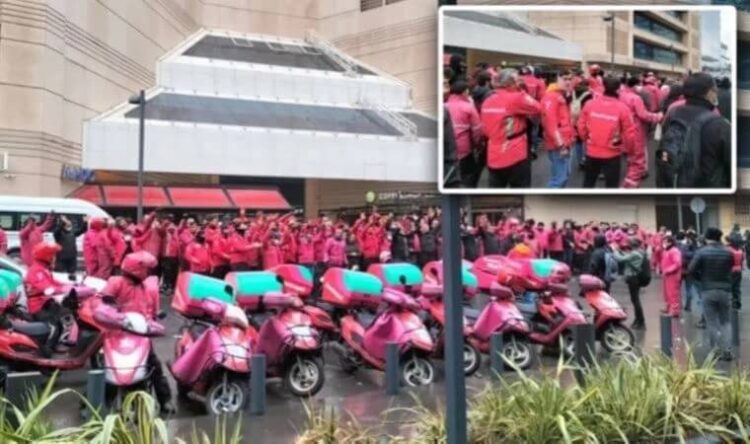 Yemeksepeti kuryeleri sözlerin tutulmasını bekliyor, verilen sözler tutulmazsa…