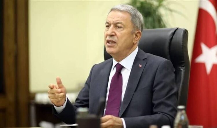 Hulusi Akar, Ukraynalı mevkidaşıyla görüştü