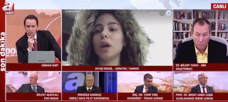 A Haber Ukrayna’daki öğrenciyi “Türk kızı ağlamaz” deyip yayından aldı